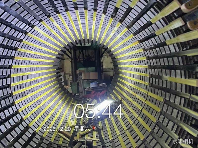 12MW发电机定子维修